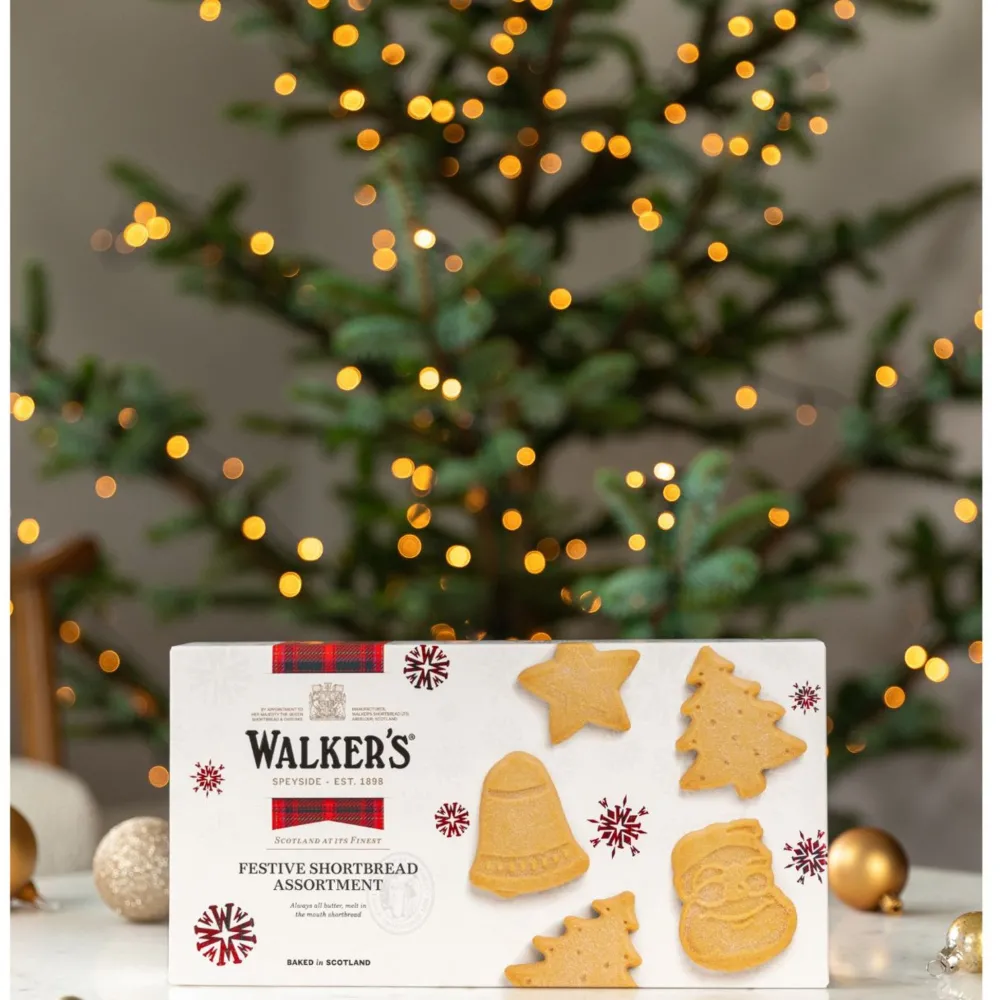 Walker's Shortbread Co. Biscuits|Walkers Festive Shapes Shortbread