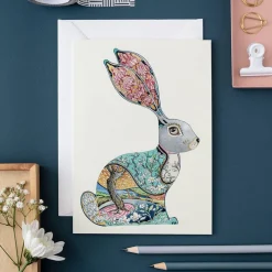 Greeting Cards|Watercolor Bunny Greeting Card