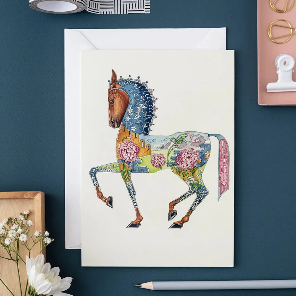 Greeting Cards|Watercolor Horse Greeting Card
