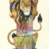 Greeting Cards|Watercolor Lion Greeting Card