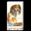 Journals & Other Stationery|Watercolor Pets Dogs Dachshund Tall Notepad
