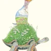 Greeting Cards|Watercolor The Tortoise and the Hare Greeting Card
