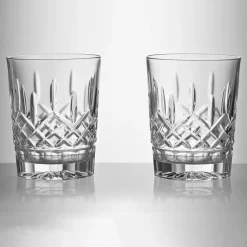 Waterford Glasses & Steins|Waterford|Lismore Double Old Fashioned Pair