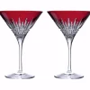Waterford Waterford|Glasses & Steins|New Year Celebration 2024 Scarlet Martini Glasses Pair
