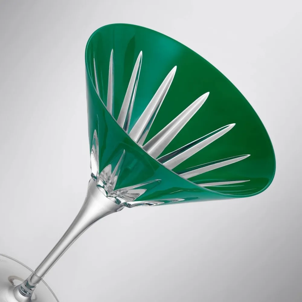 Waterford Waterford|Glasses & Steins|New Year Firework Green Martini Glass Pair