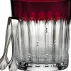 Waterford Waterford|Bar Accessories & Decanters|Red Talon Crystal Ice Bucket with Tongs