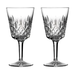 Waterford Glasses & Steins|Waterford|Lismore Goblet Pair
