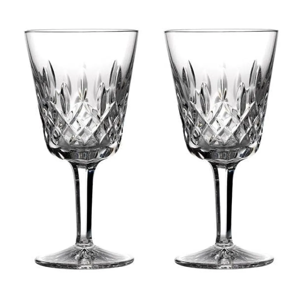 Waterford Glasses & Steins|Waterford|Lismore Goblet Pair
