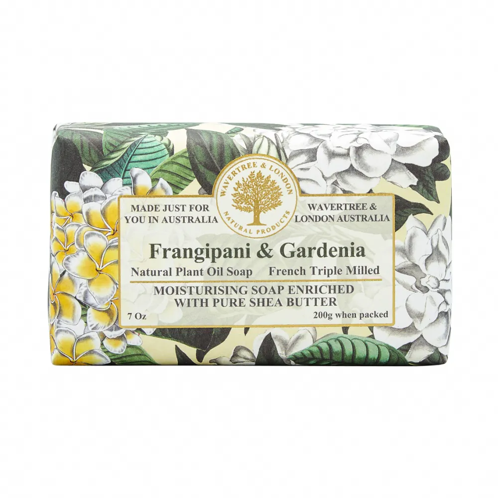 Wavertree & London Bar Soaps|Frangipani & Gardenia Bar Soap