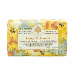 Wavertree & London Bar Soaps|Honey & Almond Bar Soap