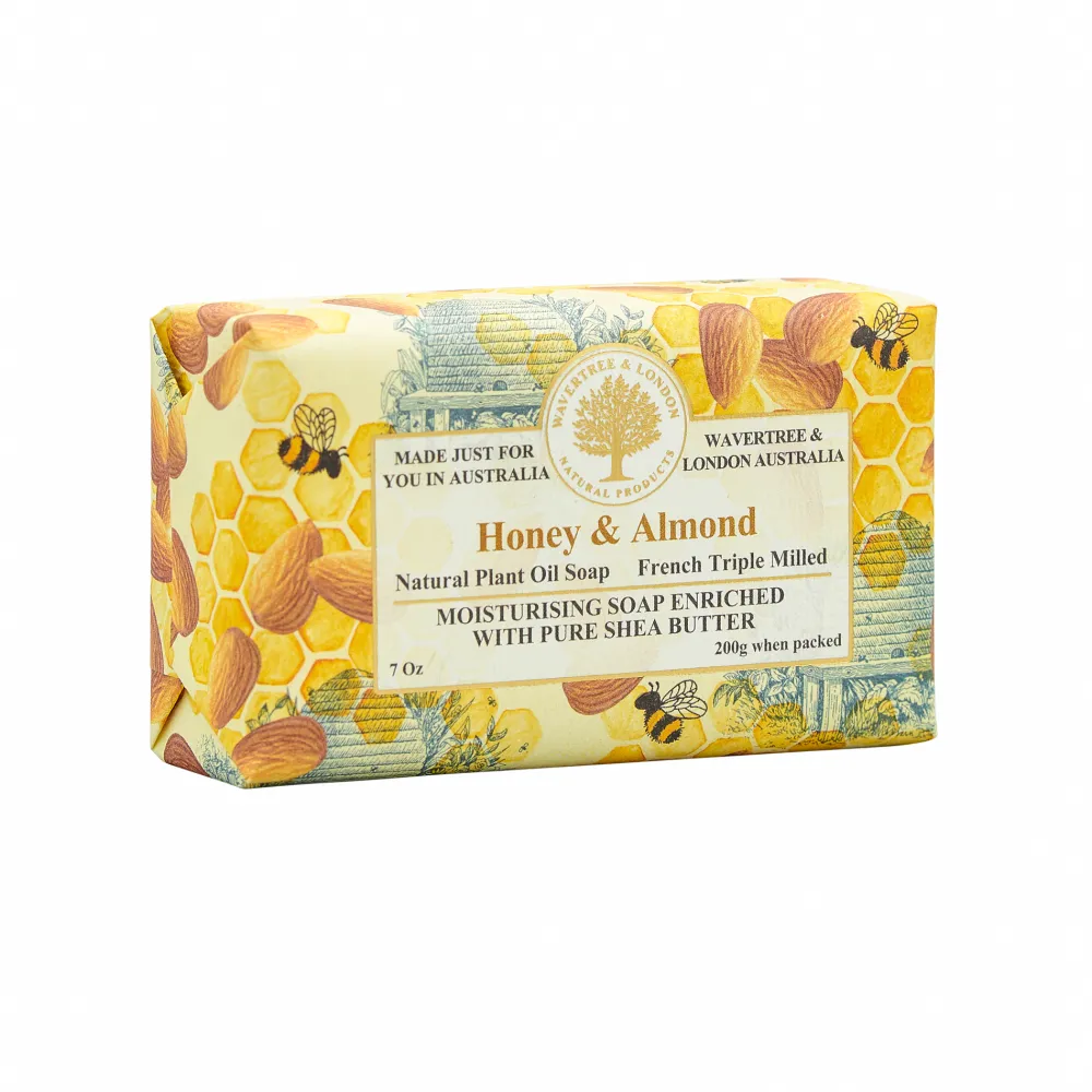 Wavertree & London Bar Soaps|Honey & Almond Bar Soap