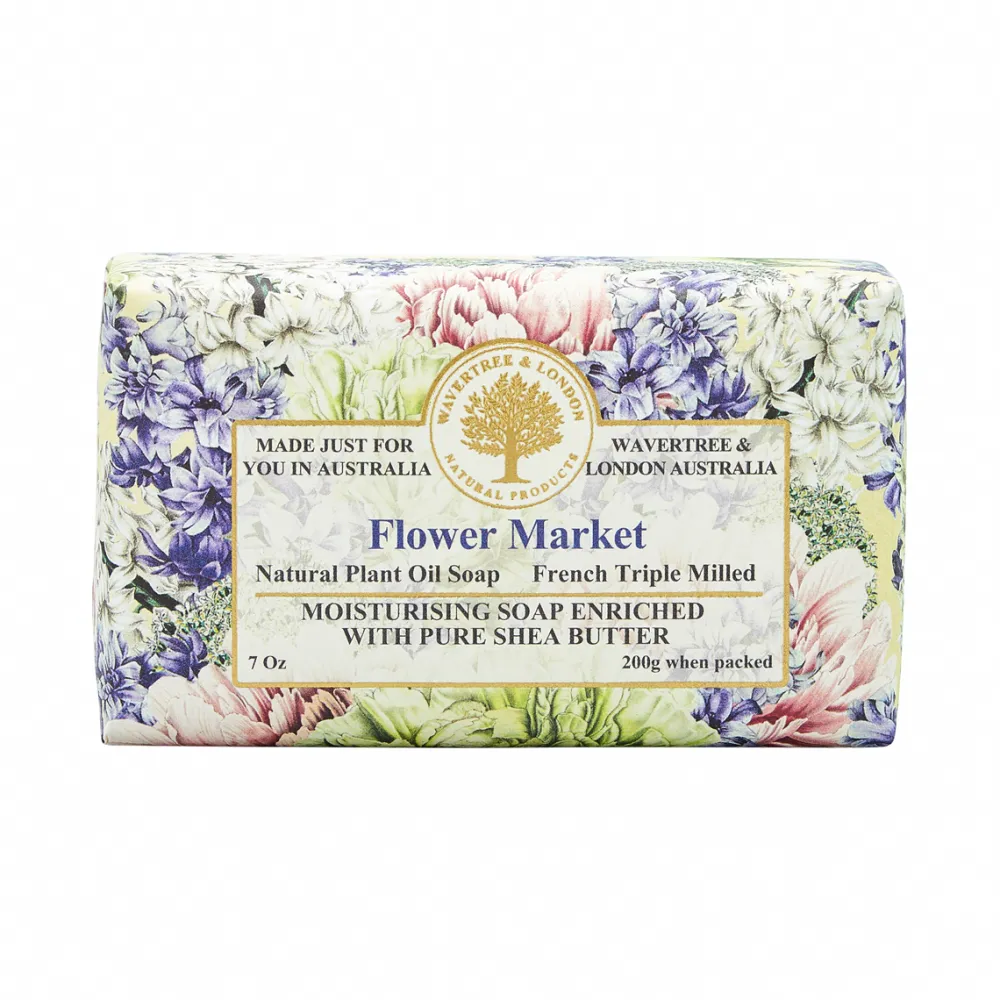 Wavertree & London Bar Soaps|Flower Market Bar Soap