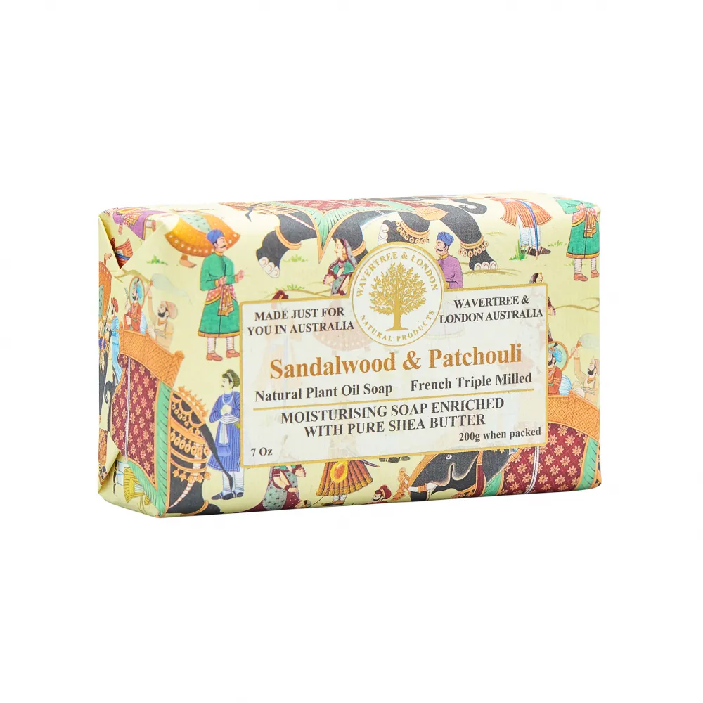 Wavertree & London Bar Soaps|Sandalwood & Patchouli Bar Soap