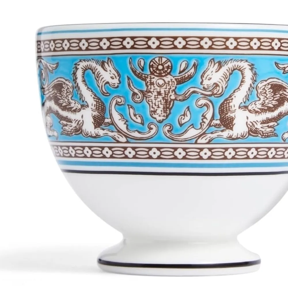 Wedgwood Teacups & Saucers|Florentine Turquoise Teacup & Saucer