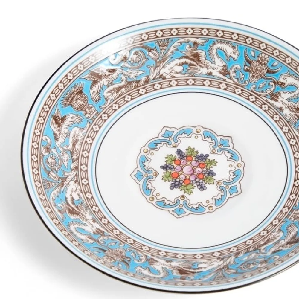 Wedgwood Teacups & Saucers|Florentine Turquoise Teacup & Saucer