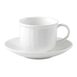 Wedgwood Teacups & Saucers|Nantucket Basket Teacup & Saucer