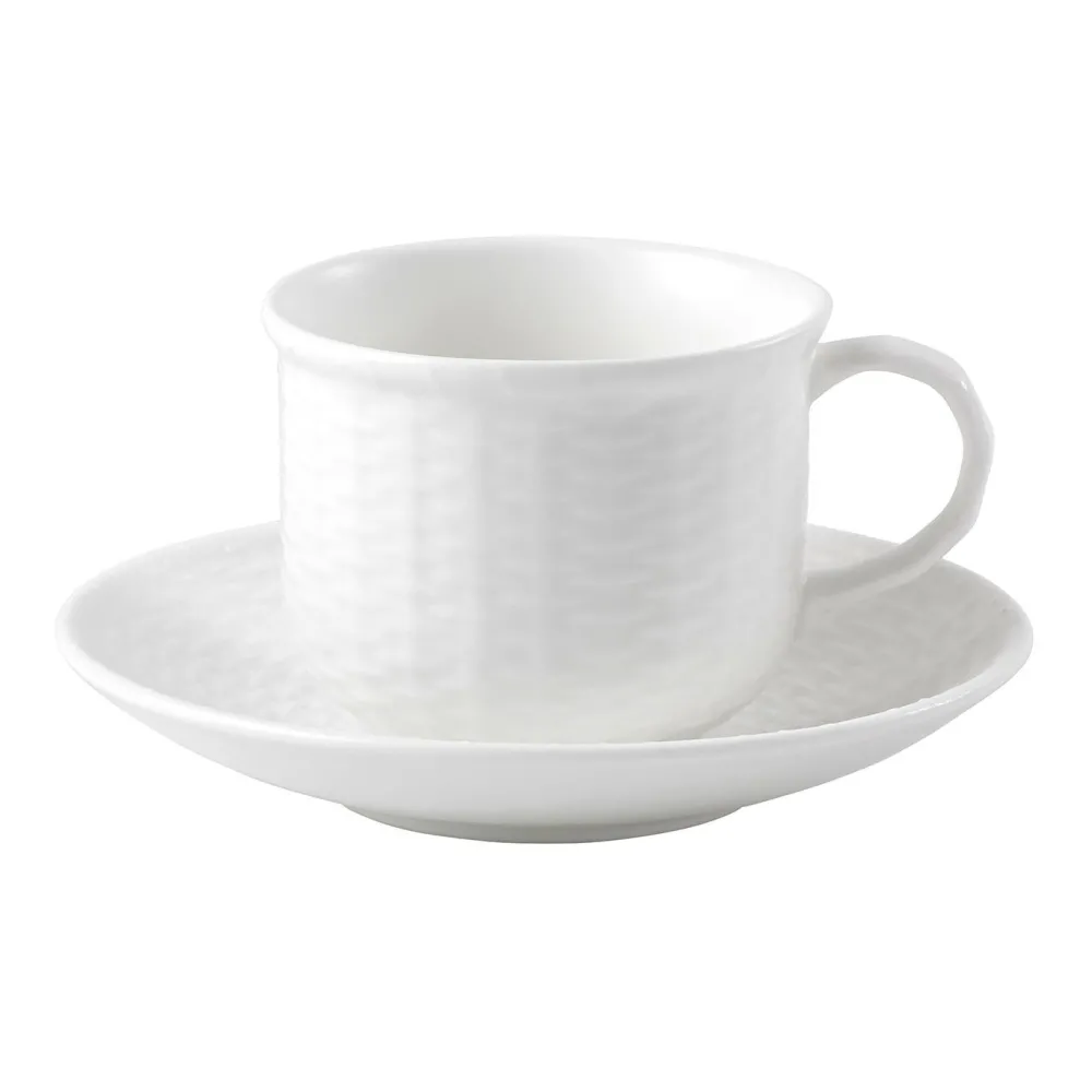 Wedgwood Teacups & Saucers|Nantucket Basket Teacup & Saucer
