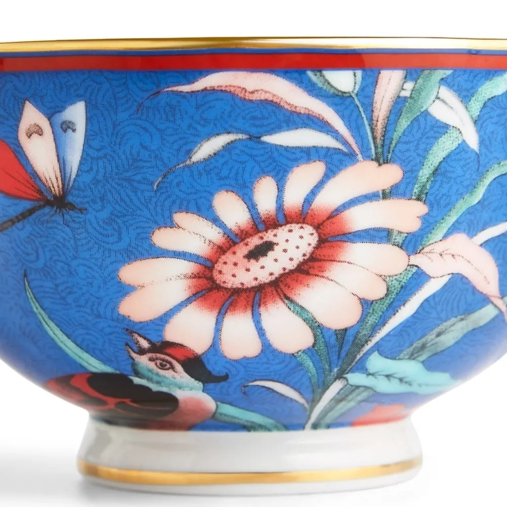 Wedgwood Teacups & Saucers|Paeonia Blush Teacup & Saucer Blue