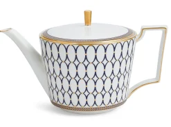 Wedgwood Teapots|Renaissance Gold Teapot