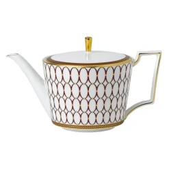 Wedgwood Teapots|Renaissance Red Teapot