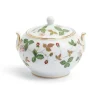 Wedgwood Creamers & Sugar Bowls|Wild Strawberry Covered Sugar