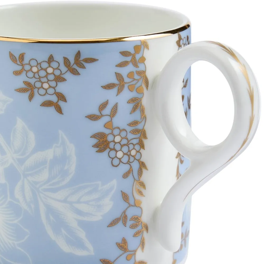 Wedgwood Assorted Mugs|Wonderlust Blue Tonquin Mug