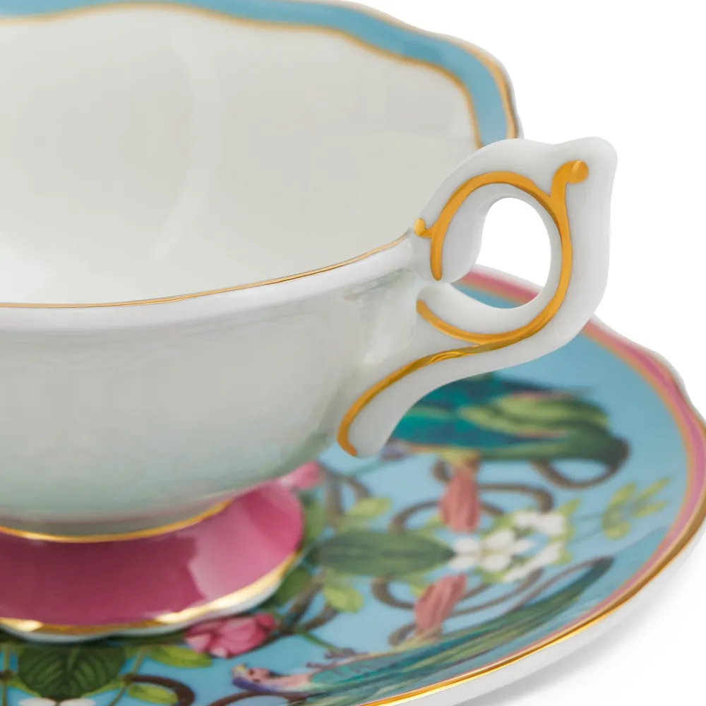 Wedgwood Teacups & Saucers|Wonderlust Menagerie Teacup & Saucer