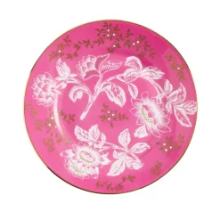 Wedgwood Tea Plates|Wonderlust Pink Tonquin 8" Plate