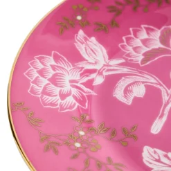 Wedgwood Tea Plates|Wonderlust Pink Tonquin 8" Plate