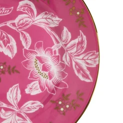 Wedgwood Tea Plates|Wonderlust Pink Tonquin 8
