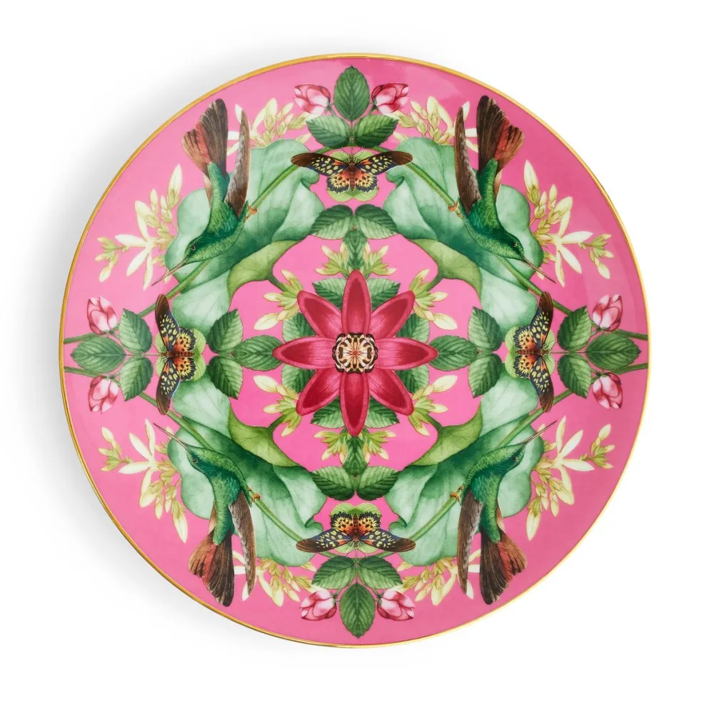 Wedgwood Tea Plates|Wonderlust Pink Lotus 20 cm Plate