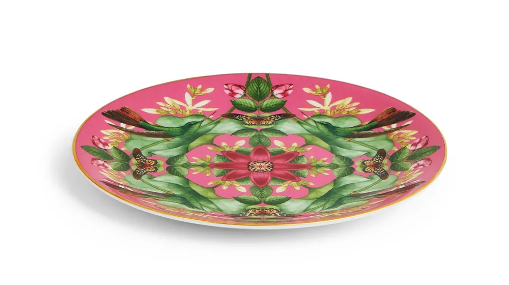 Wedgwood Tea Plates|Wonderlust Pink Lotus 20 cm Plate