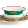 Wedgwood Teacups & Saucers|Wonderlust Pink Lotus Teacup & Saucer