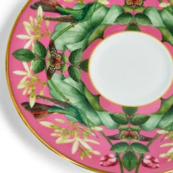 Wedgwood Teacups & Saucers|Wonderlust Pink Lotus Teacup & Saucer