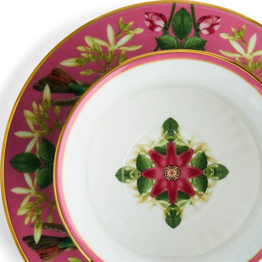 Wedgwood Teacups & Saucers|Wonderlust Pink Lotus Teacup & Saucer