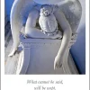 Greeting Cards|Weeping Angel Sympathy Card