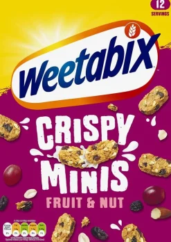 Cereal & Oatmeal|Weetabix Crispy Minis Fruit & Nut