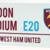 Football Clubs|West Ham United Football Club Metal Sign