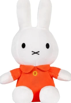 Soft Toys|Toys|White Miffy 8" Plush Toy with Orange Dress