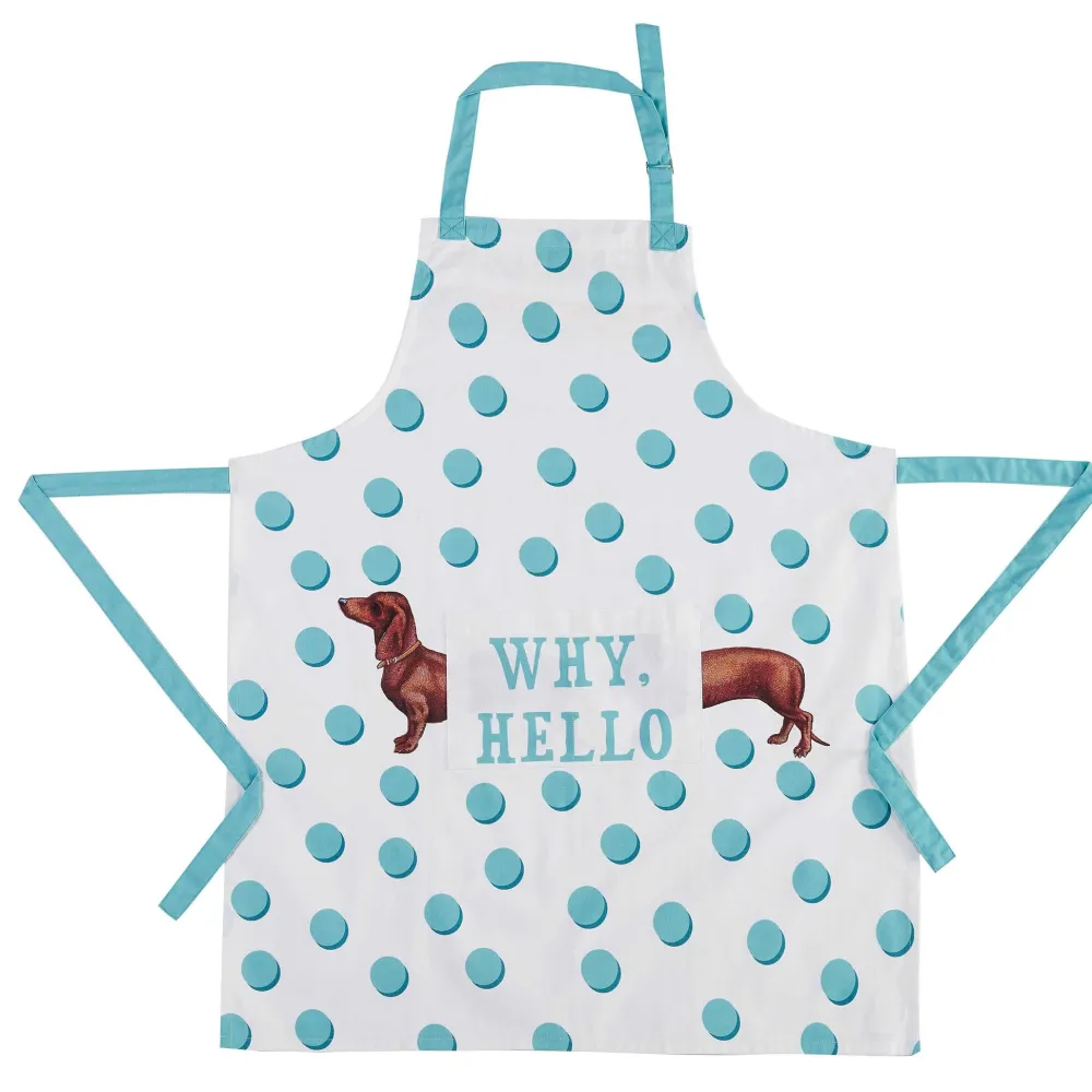 Aprons|Why, Hello' Dog Apron