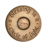 Wild Goose Studio Home Accents|Wild Goose Bronzes|A Blessing is a Circle of Light (Tabletop)