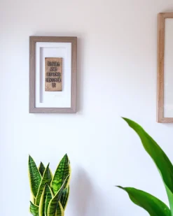 Wild Goose Studio Wall Decor|Wild Goose Bronzes|Be Still & Let Love Discover Us (Grey Frame)