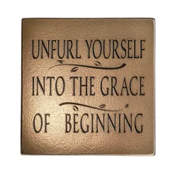 Wild Goose Studio Wall Decor|Wild Goose Bronzes|Unfurl Yourself Plaque