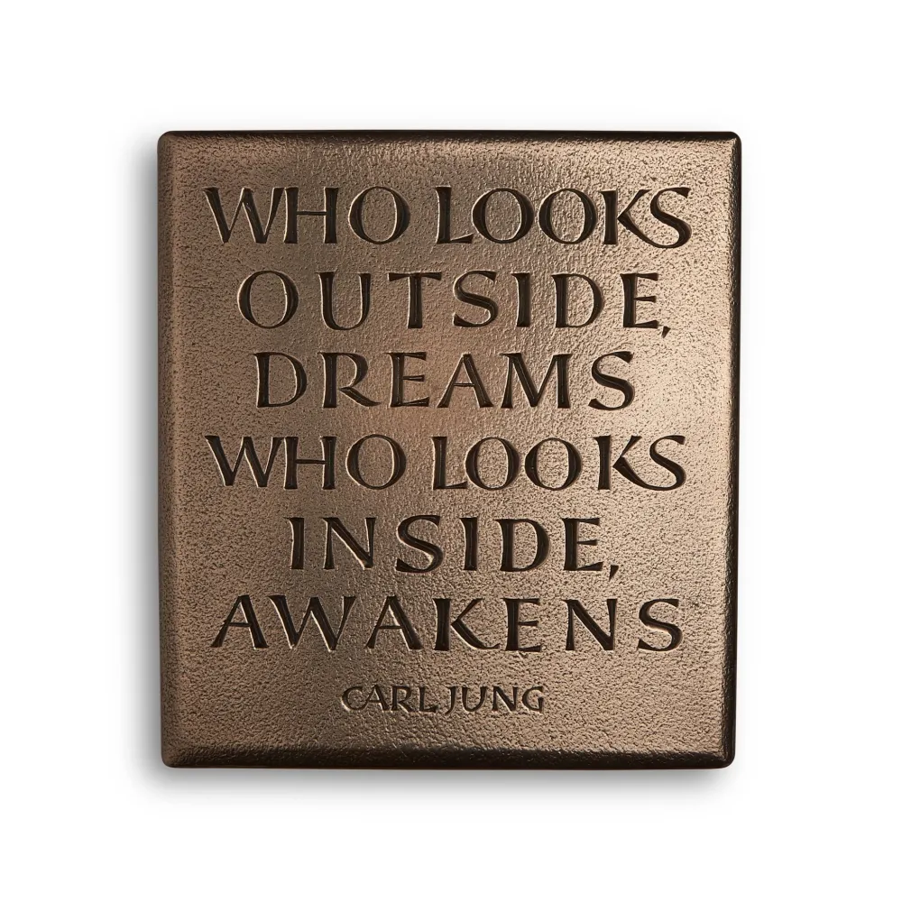 Wild Goose Studio Wall Decor|Home Accents|Who Looks Outside, Dreams Plaque