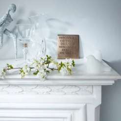 Wild Goose Studio Wall Decor|Home Accents|Who Looks Outside, Dreams Plaque