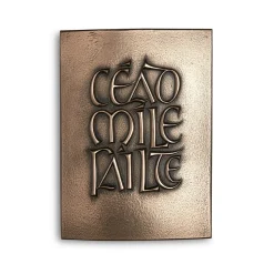 Wild Goose Studio Wall Decor|Wild Goose Bronzes|Wild Goose Cead Mile Failte Plaque