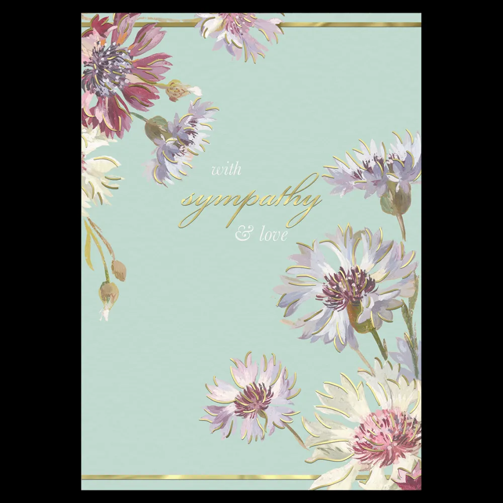 Greeting Cards|Wildflowers Sympathy Card
