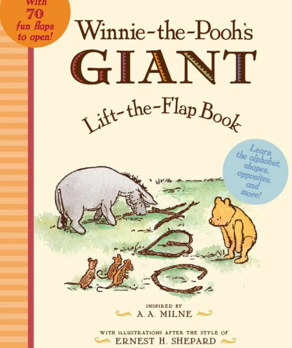 Activity Books|Winnie The Pooh|Winnie-the-Pooh's Giant Lift-the-Flap Board Book