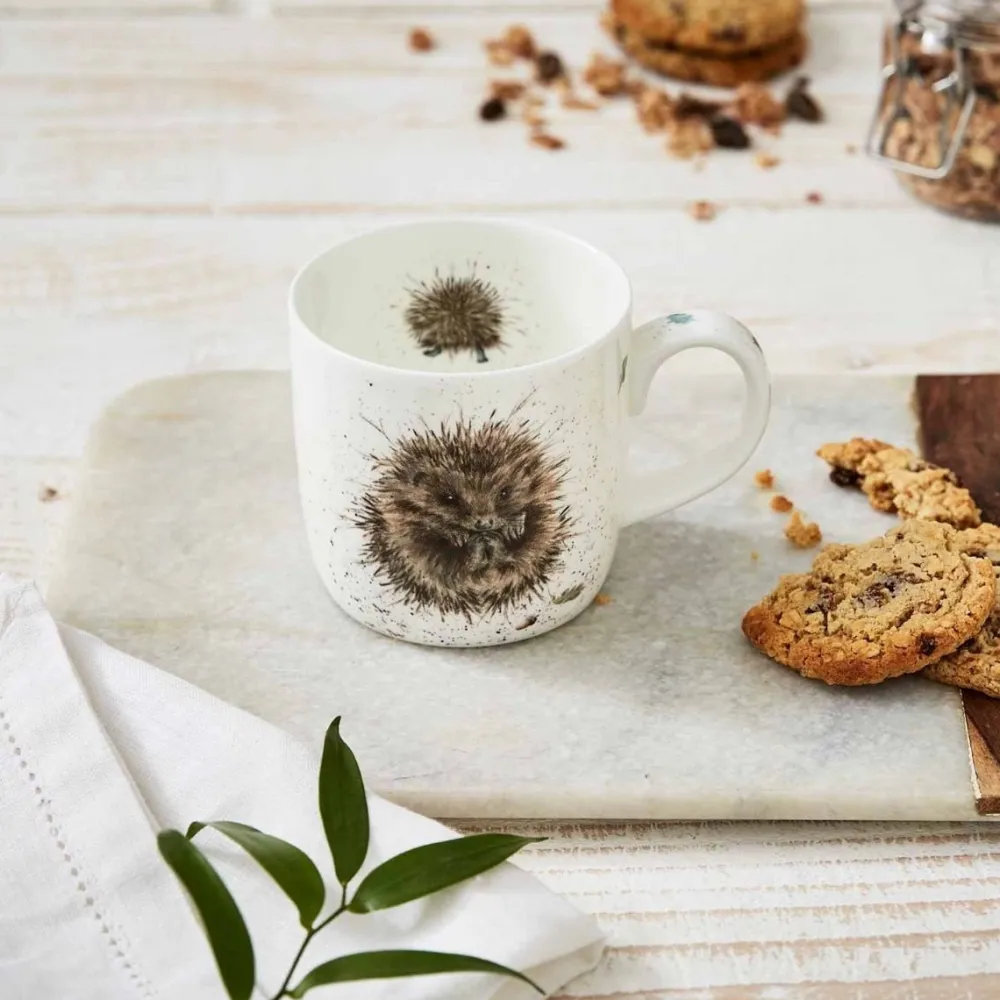 Wrendale Assorted Mugs|Awakening Hedgehog Small Mug