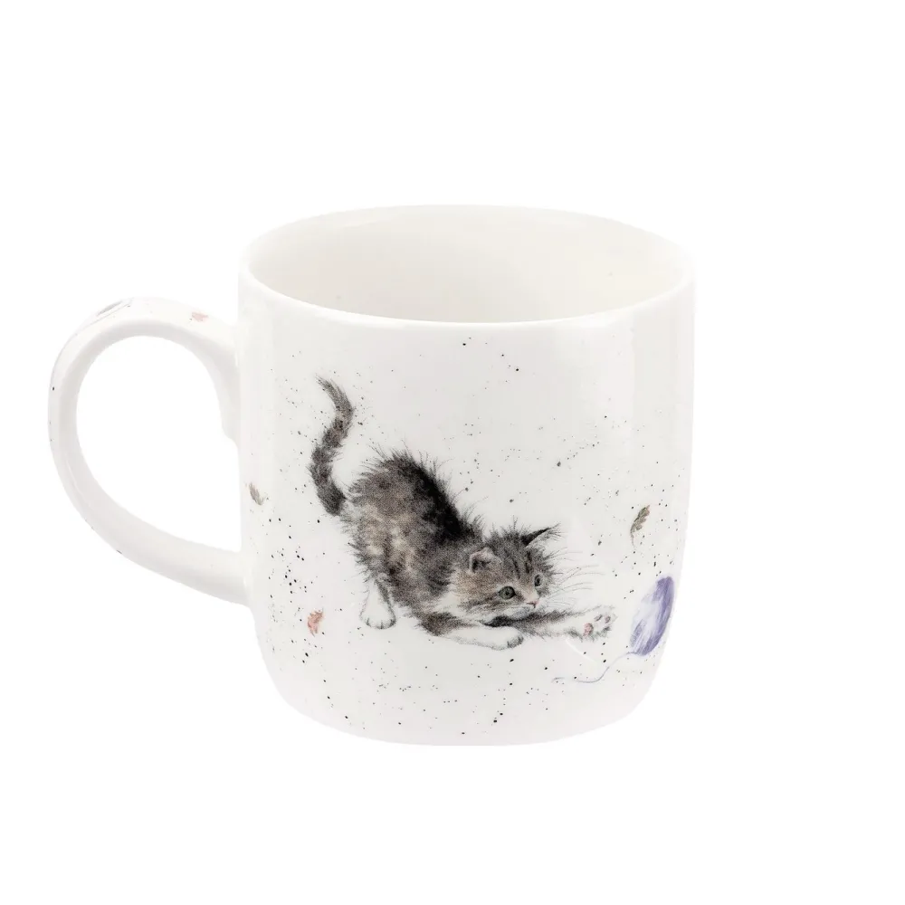 Wrendale Assorted Mugs|Cat & Mouse Large Mug